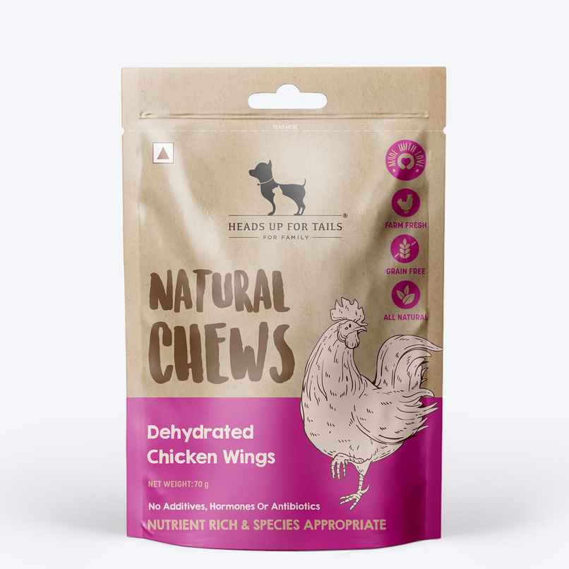 HUFT Natural Chews - Dehydrated Chicken Wings For Dog HUFT Natural Chews - Dehydrated Chicken Wings For Dog