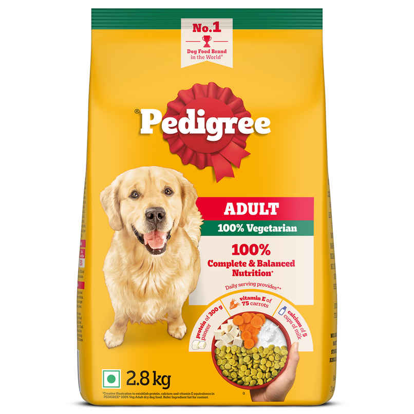 Pedigree Adult Dry Dog Food 100% Vegetarian