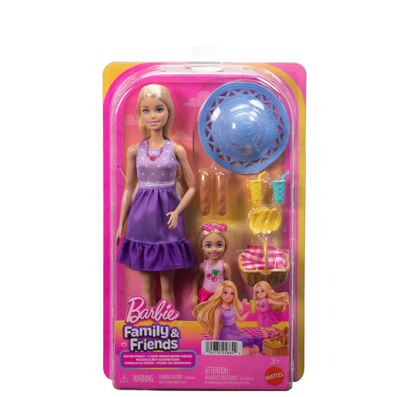 Barbie Family & Friends Picnic | Doll Playset Barbie Family & Friends Picnic | Doll Playset