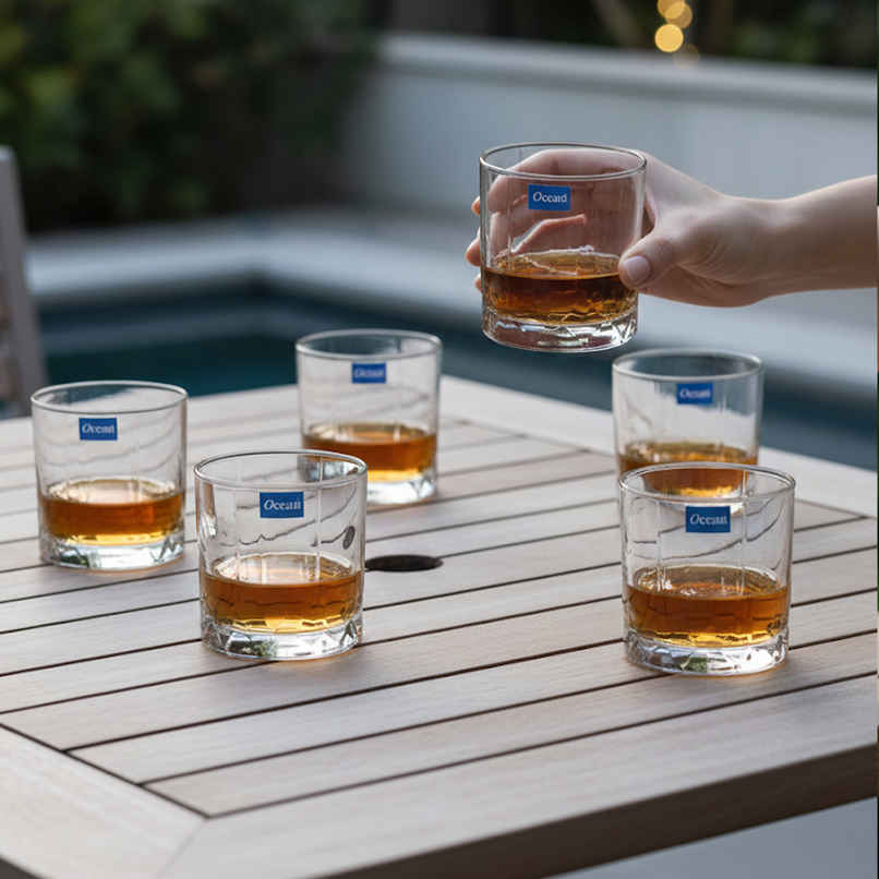 Connexion Whisky Glass | 6 pcs | 350 ml | Ocean Glassware