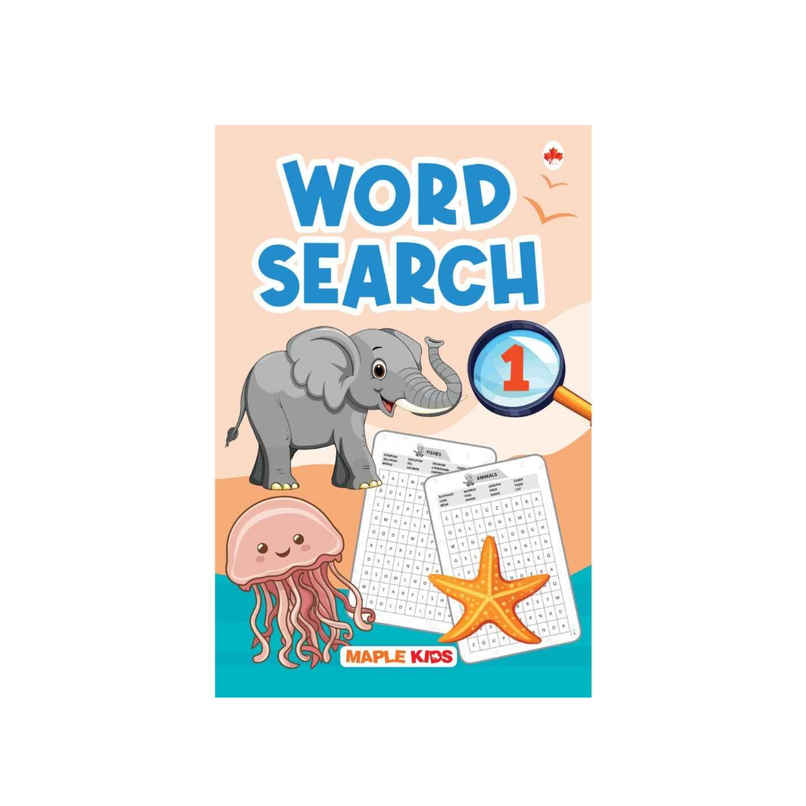 Maple Press Activity Book for Kids - Word Search 1 | Word Search Book for Children | Early Learning