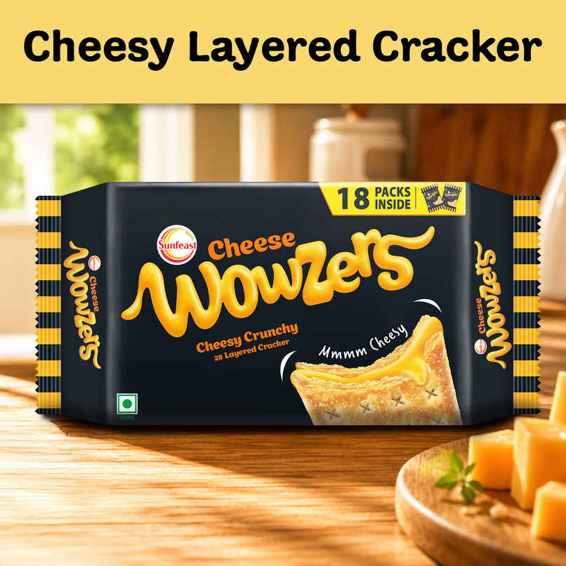 Cheesy Crackers by Sunfeast Wowzers Cheesy Crackers by Sunfeast Wowzers