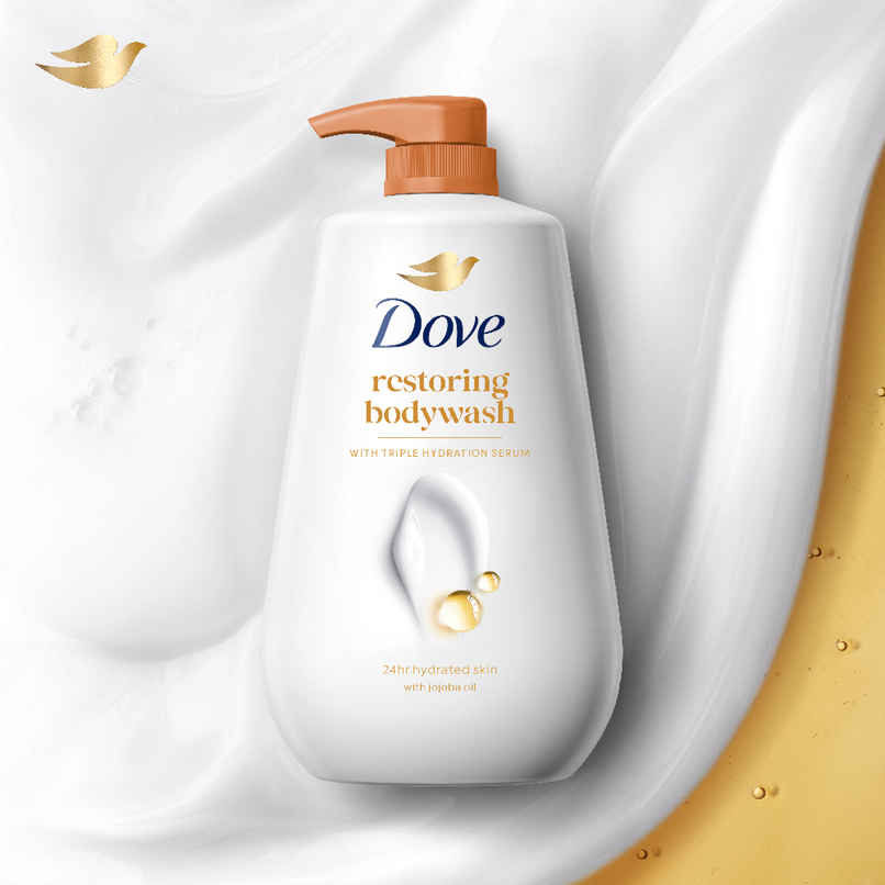 Dove Restoring Bodywash with Triple Hydration Serum