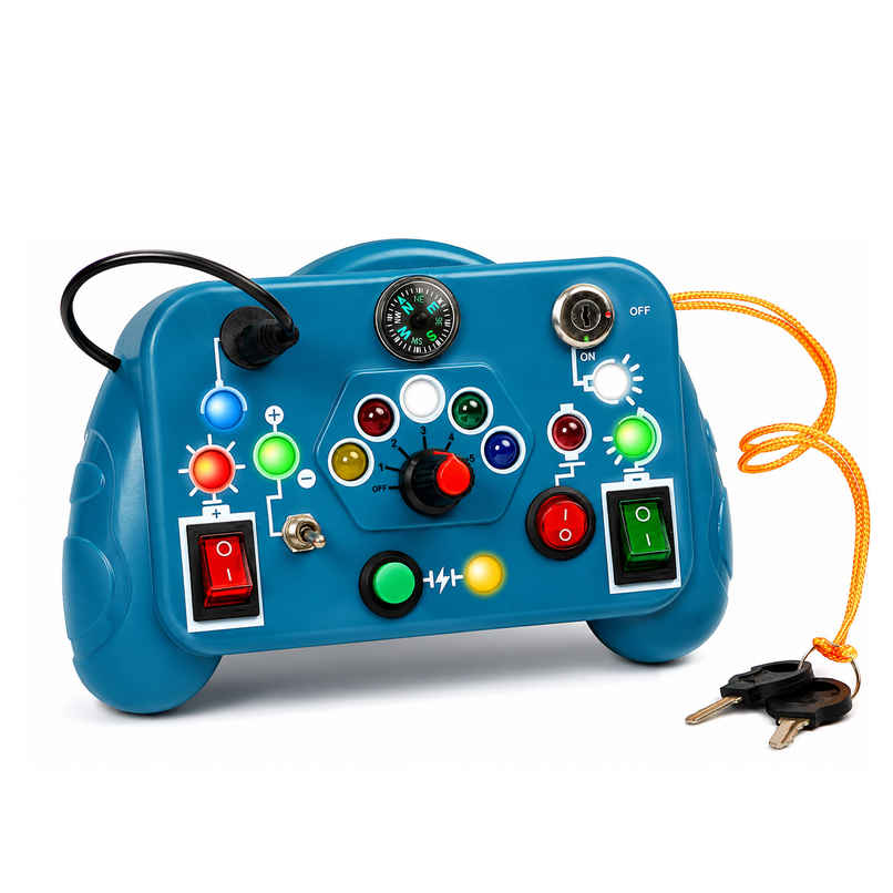 Kidology Busy Board Activity Toy For Toddlers | Blue