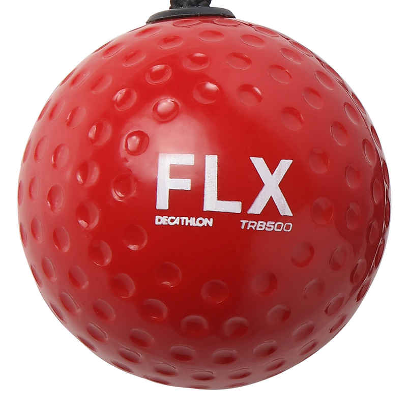 Decathlon FLX Indoor Training Hanging Ball |Black & Red