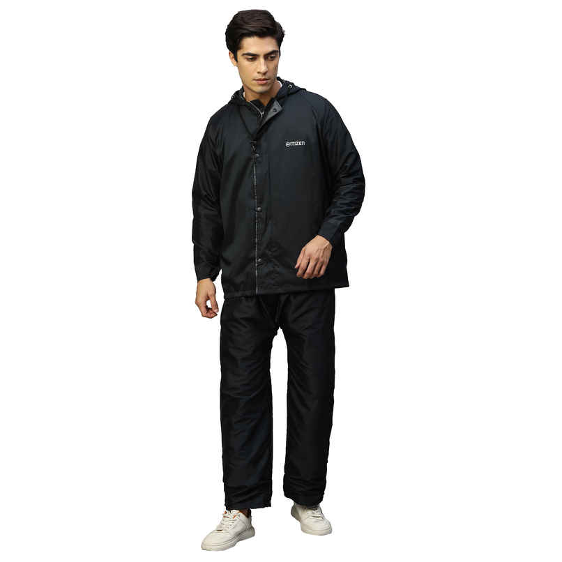 Citizen Men Raincoat Reversible Series | CRRE01 | Black | XL
