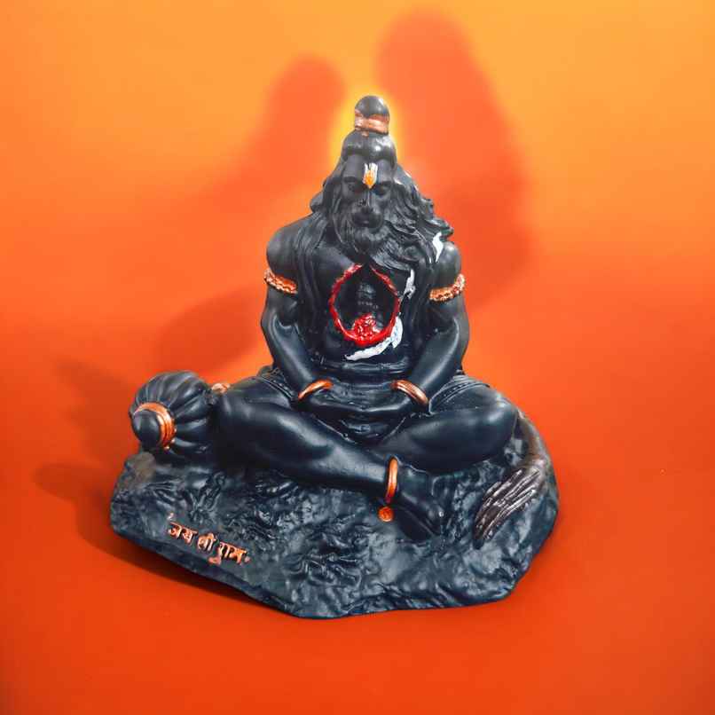 Hanuman Ji Black Murti | Size 4 Inches | House Of Festivals