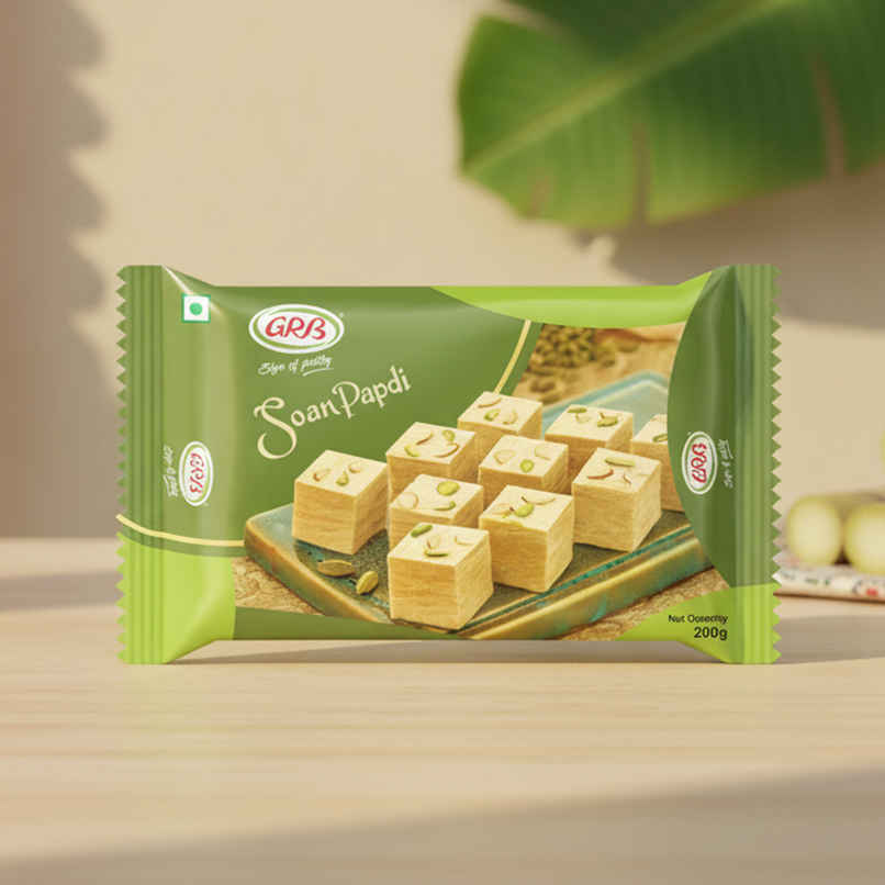 GRB Elaichi Soan Papdi | Traditional Indian Sweet