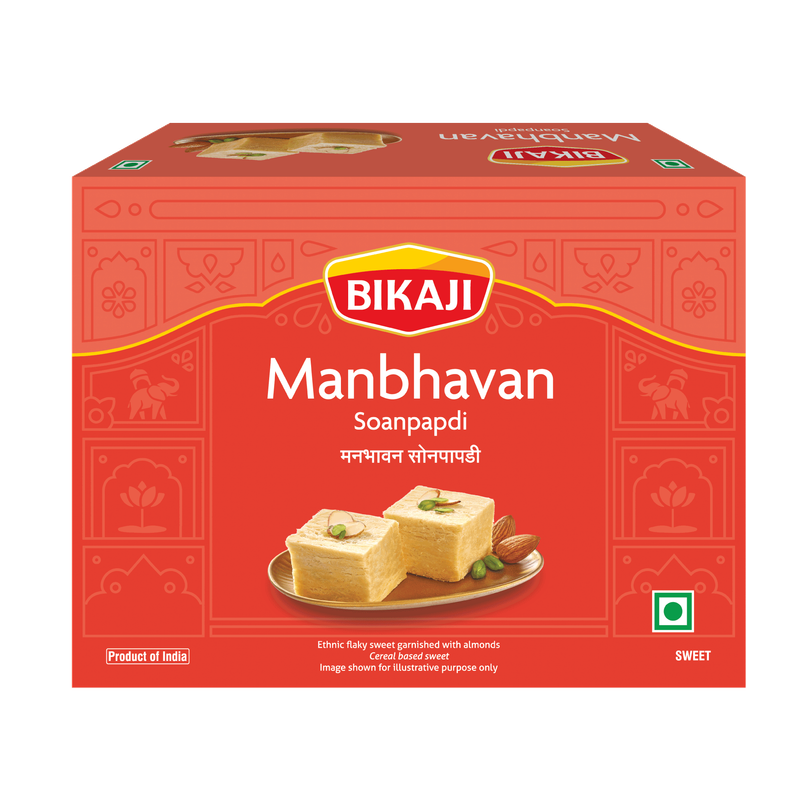 Bikaji Manbhawan Soan Papdi | Authentic Indian Sweet