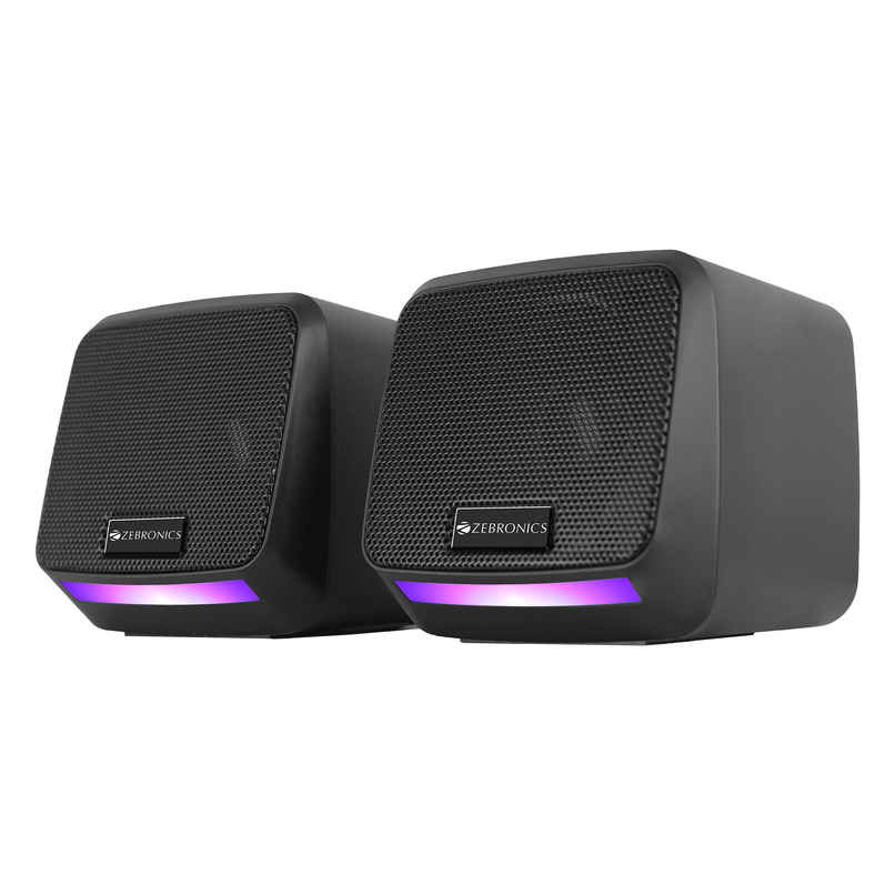 Zebronics Igloo 1 USB Speakers | 8W | LED | AUX | Volume Control | PC Laptop Zebronics Igloo 1 USB Speakers | 8W | LED | AUX | Volume Control | PC Laptop