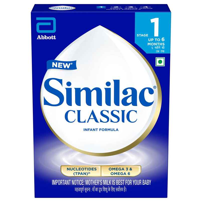 Similac Classic Stage 1 Infant Formula Box