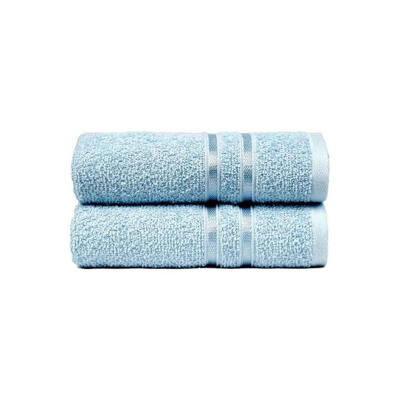 Mytrident Cotton Hand Towel | 400 GSM | Gym Towel Set - Cool Blue