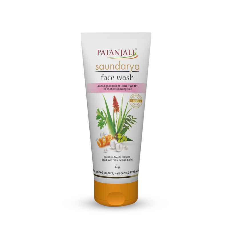 Patanjali Saundarya Face Wash Gentle Skin Cleansers