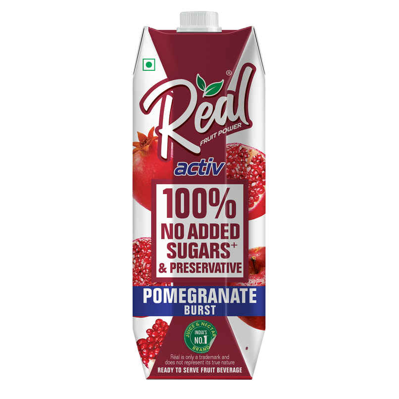 Real Activ Pomegranate Juice | No Added Sugars & Preservatives
