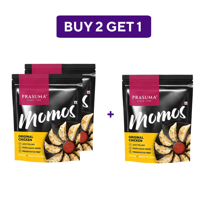 Prasuma Momos Original Chicken Combo Prasuma Momos Original Chicken Combo