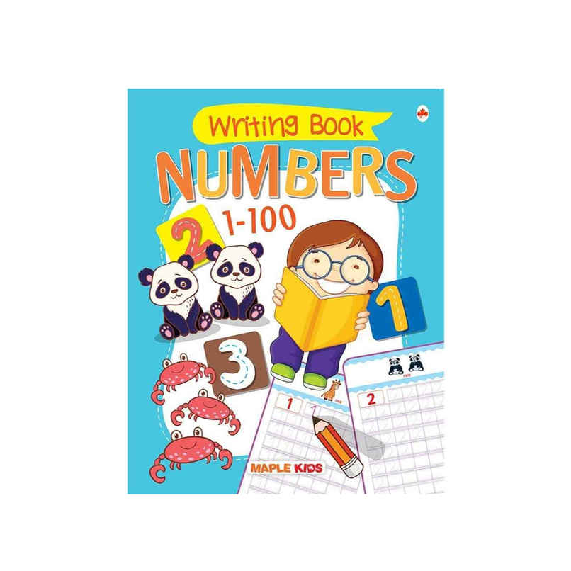 Numbers Writing Book 1-100 (Practice) - Learn and Practice