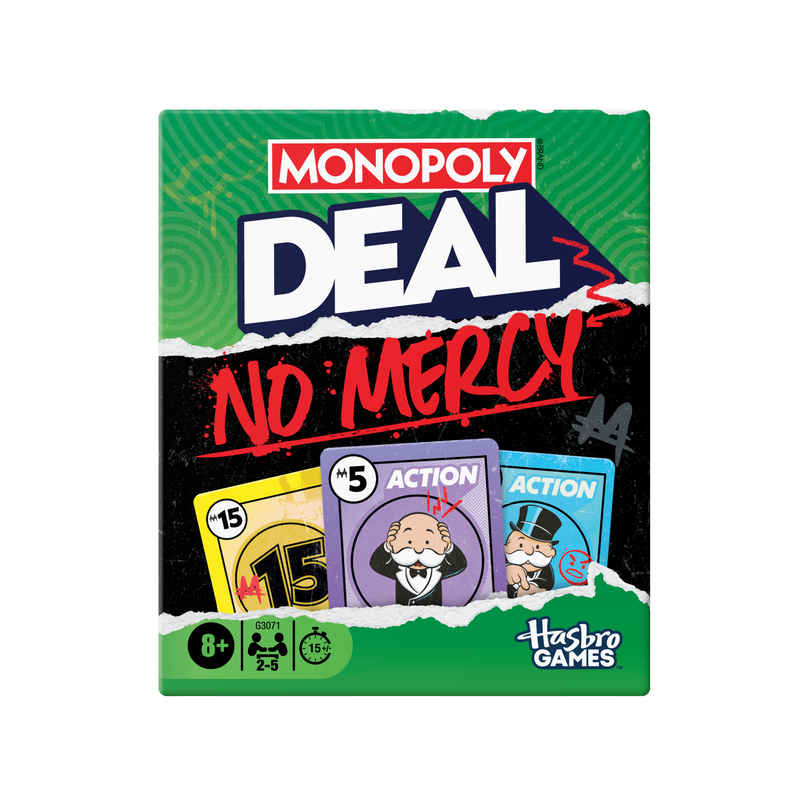 Hasbro Monopoly Deal No Mercy Card Game Hasbro Monopoly Deal No Mercy Card Game