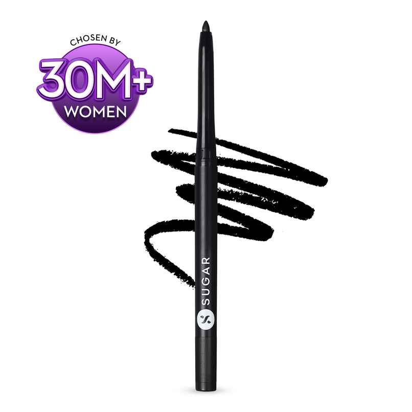 SUGAR Kohl Of Honour Kajal | 12Hr Waterproof | 01 Black Out SUGAR Kohl Of Honour Kajal | 12Hr Waterproof | 01 Black Out
