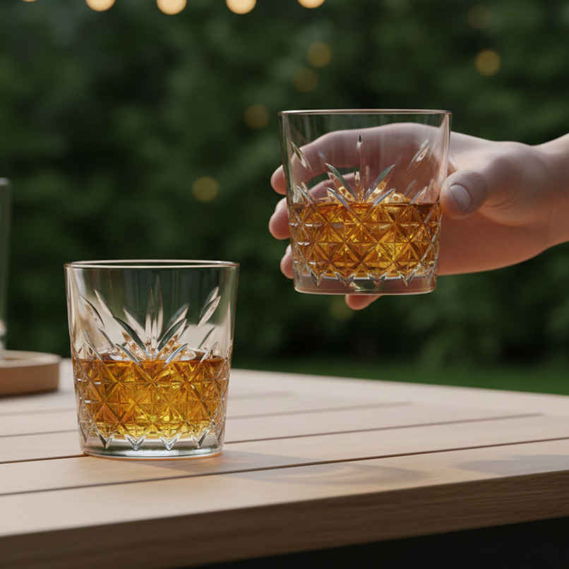 Imported Whisky Glass Set | 355 ml | 2 pc | BAY6