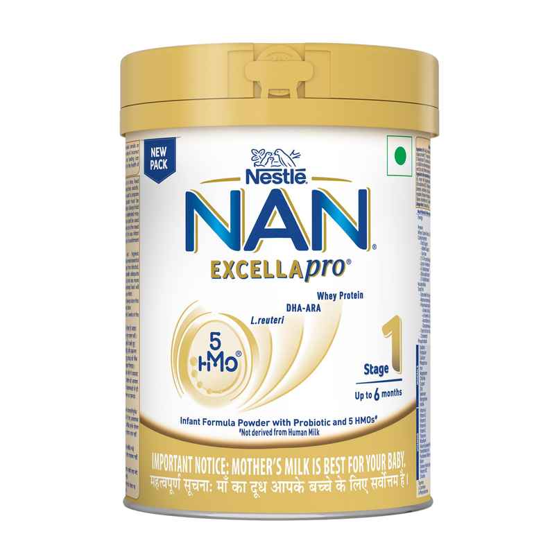 Nestle Nan Excellapro Stage 1 Formula Tin | 0 - 6 M