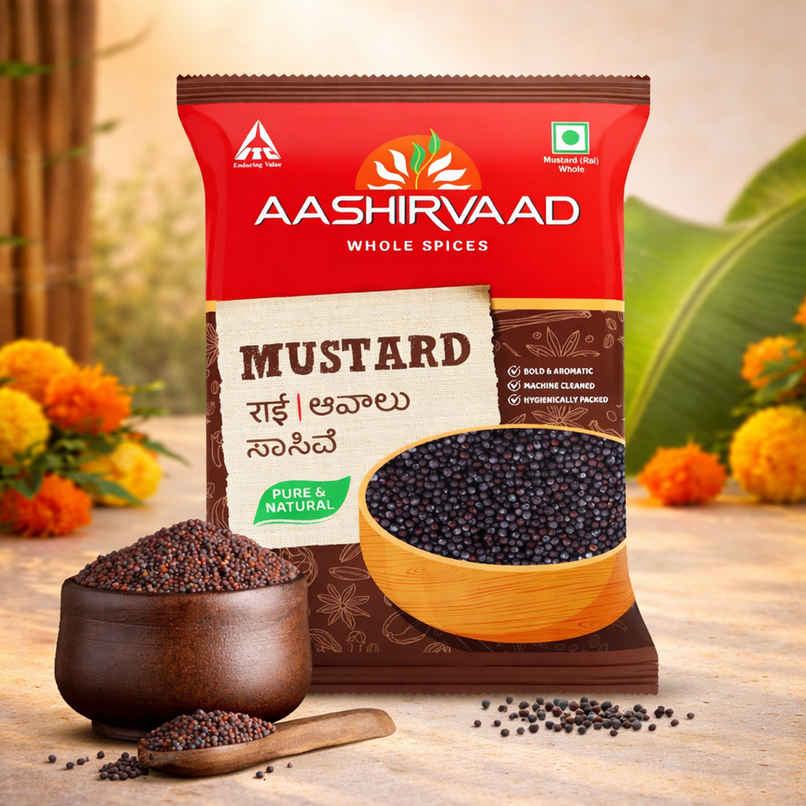 Aashirvaad Mustard/Sarso Seeds | Whole