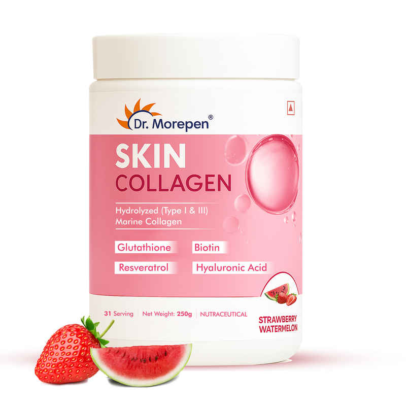 Dr. Morepen Marine Collagen | Strawberry-Watermelon Dr. Morepen Marine Collagen | Strawberry-Watermelon