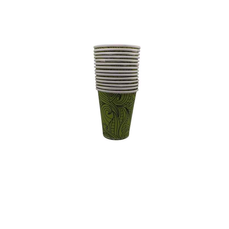Printed Paper Glass | 250 ml | Pack of 50 | BAY6