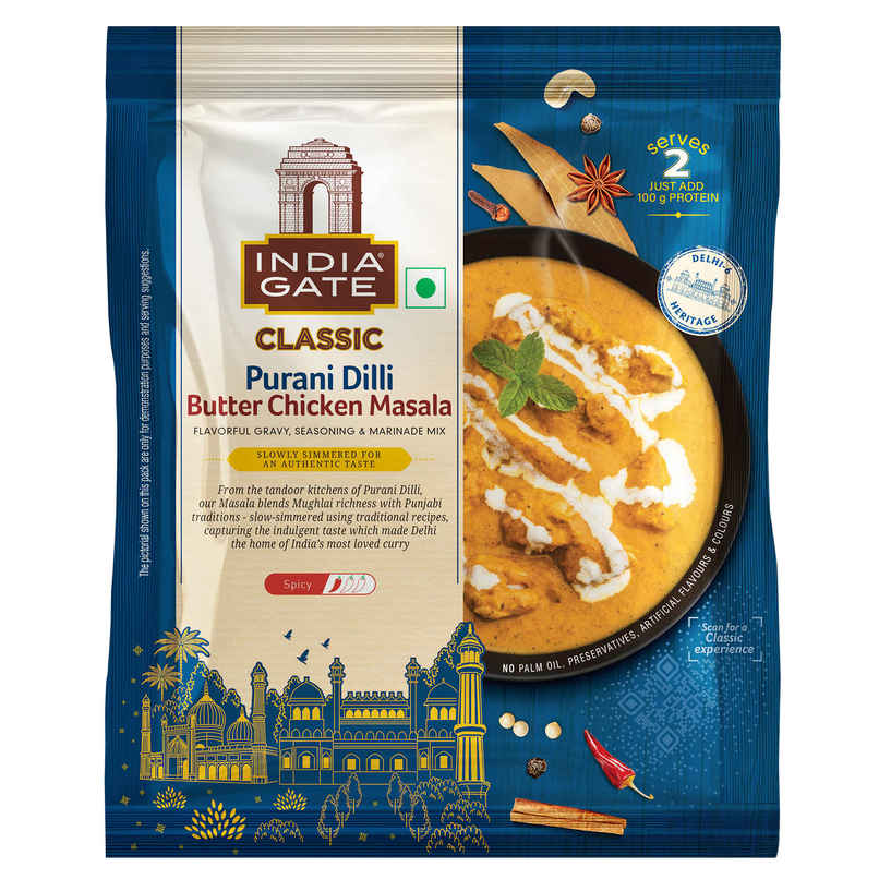 India Gate Classic Purani Dilli Butter Chicken Masala India Gate Classic Purani Dilli Butter Chicken Masala