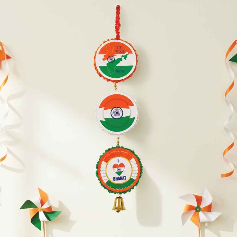 Tricolor Wall Hanging for Independence Day | Special You Tricolor Wall Hanging for Independence Day | Special You