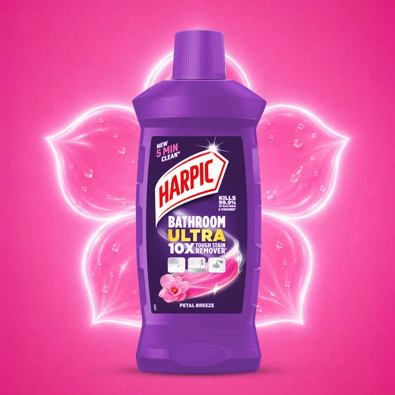 Harpic Bathroom Ultra 10X Tough Stain Remover Petal
