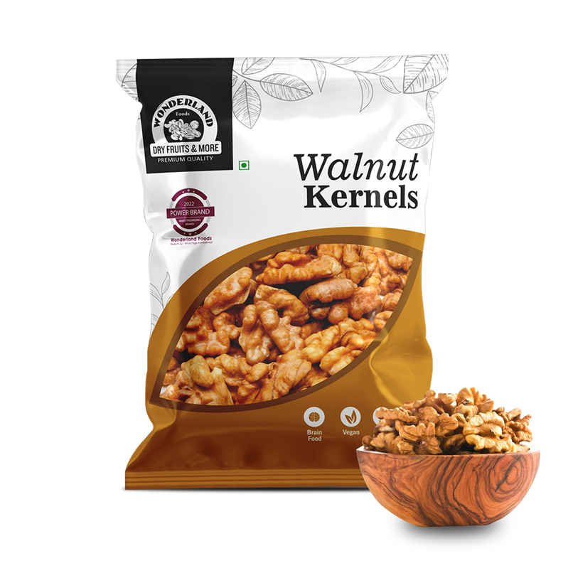 Wonderland Foods Vrat California Walnut Kernels | Akhrot Giri Wonderland Foods Vrat California Walnut Kernels | Akhrot Giri