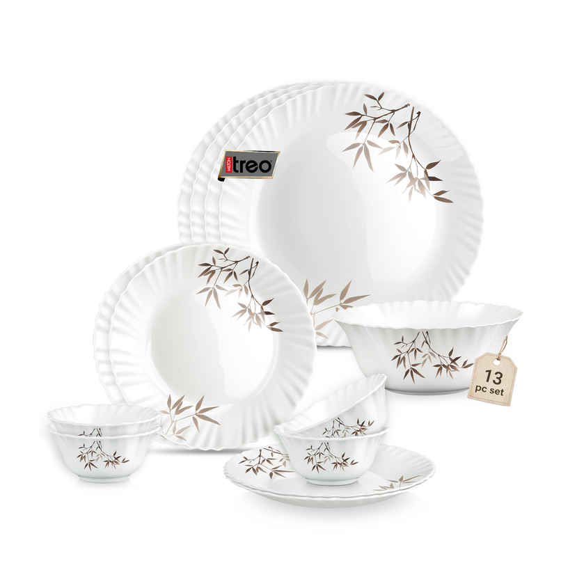 Treo by Milton Opalware Aurelia Arashi Dinner Set