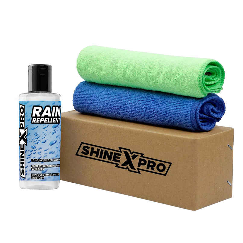 ShineXPro Rain Repellent For Car Windshield | Long Lasting Hydrophobic | Safe For All Glass