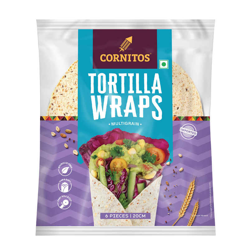 Cornitos Multigrain Tortilla Wraps