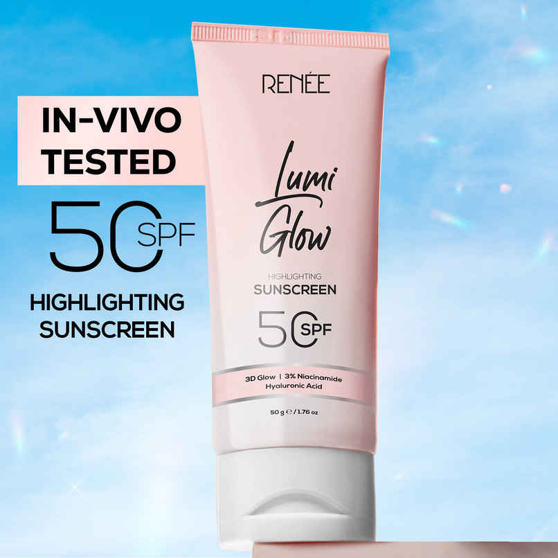 Renee Lumi Glow Highlighting Sunscreen In-Vivo Tested SPF 50 Renee Lumi Glow Highlighting Sunscreen In-Vivo Tested SPF 50