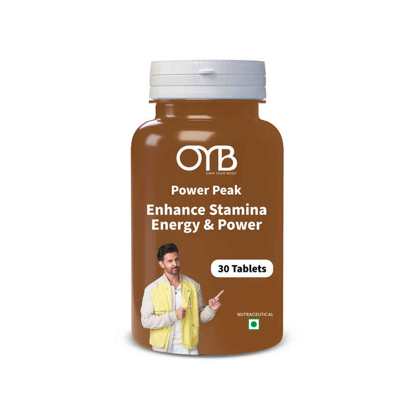 OYB Shilajit Stamina & Vitality Booster | 30 Tablets | OYB Power Peak