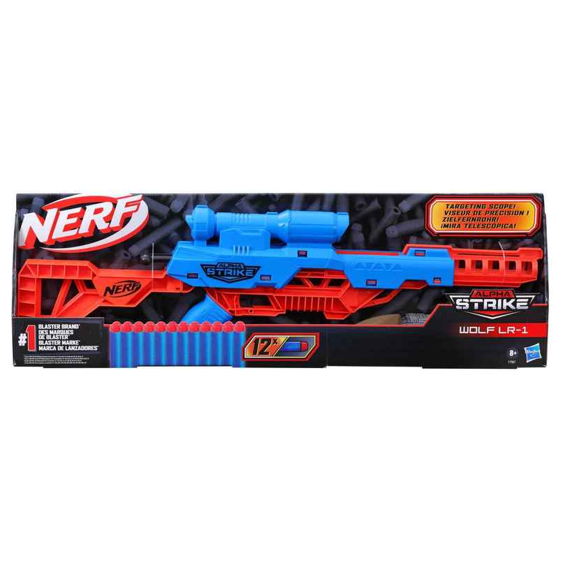 Nerf Alpha Strike Wolf LR-1 - Action-Packed Dart Blaster | Toy Gun Nerf Alpha Strike Wolf LR-1 - Action-Packed Dart Blaster | Toy Gun