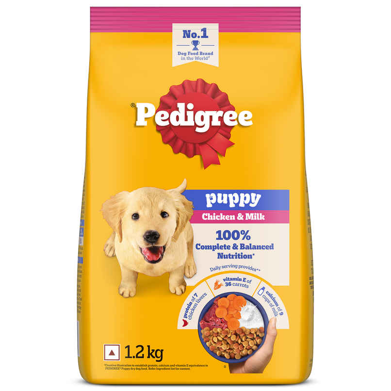Pedigree Puppy Chicken & Milk Dry Dog Food