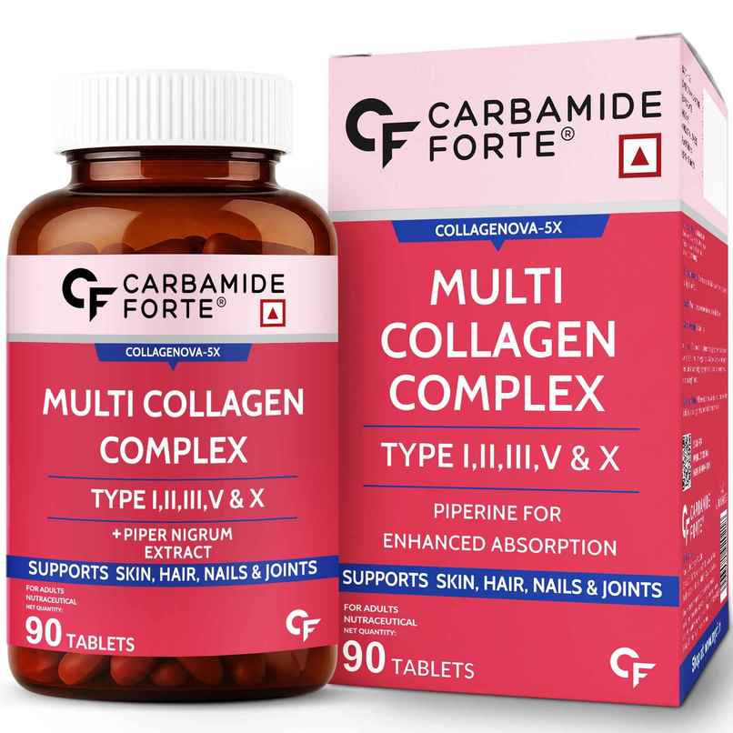 Carbamide Forte Multi Collagen Supplements For Skin Collagen Tablets For Women & Men Skin Supplement Carbamide Forte Multi Collagen Supplements For Skin Collagen Tablets For Women & Men Skin Supplement