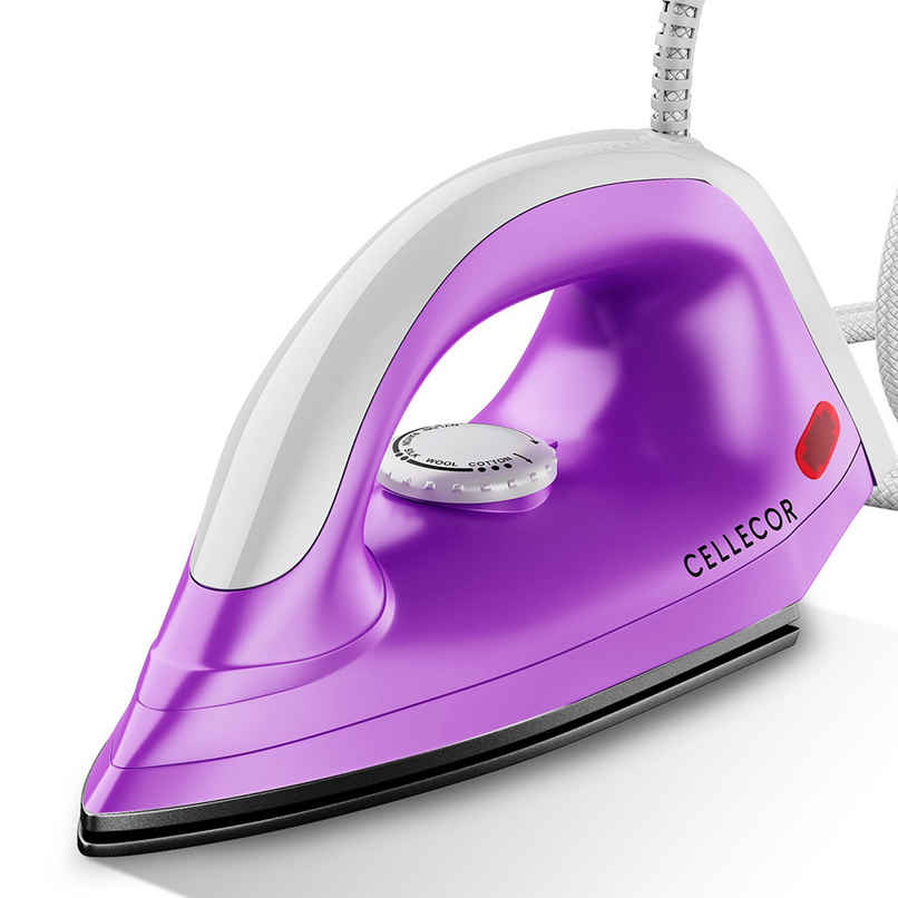 Cellecor CDILW10 Dry Iron | Purple & White Cellecor CDILW10 Dry Iron | Purple & White
