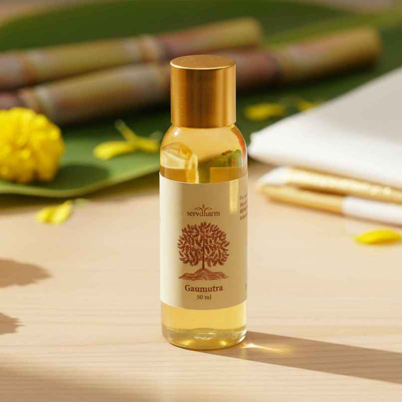 Gaumutra/Cow Urine 50 ml | ServDharm Gaumutra/Cow Urine 50 ml | ServDharm