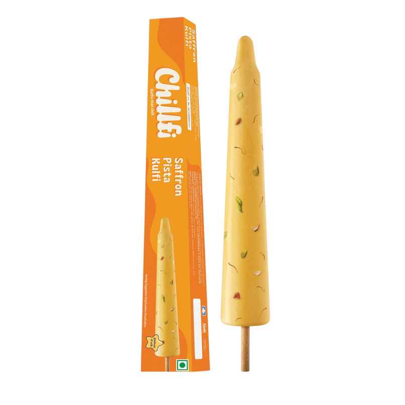 Hocco Saffron Pista Tillewali Kulfi Ice Cream Stick
