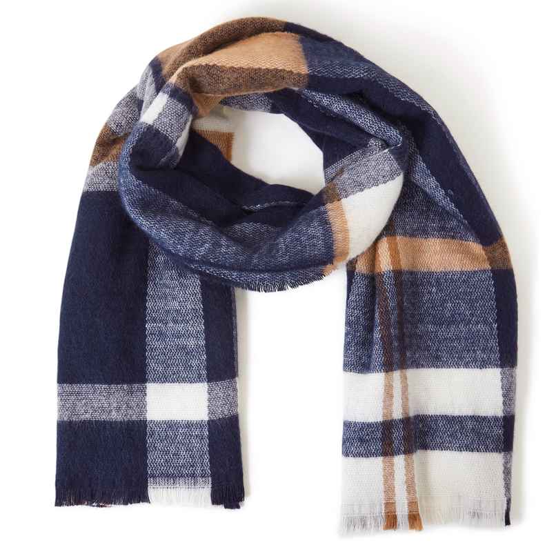 Accessorize London Women's Check Blanket Scarf | Multicolorcolor