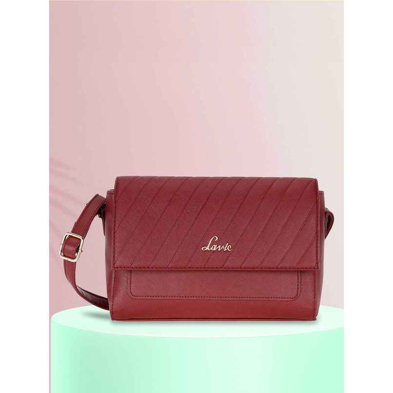Lavie Women's Becca Polyester Sling Bag | Wine - S