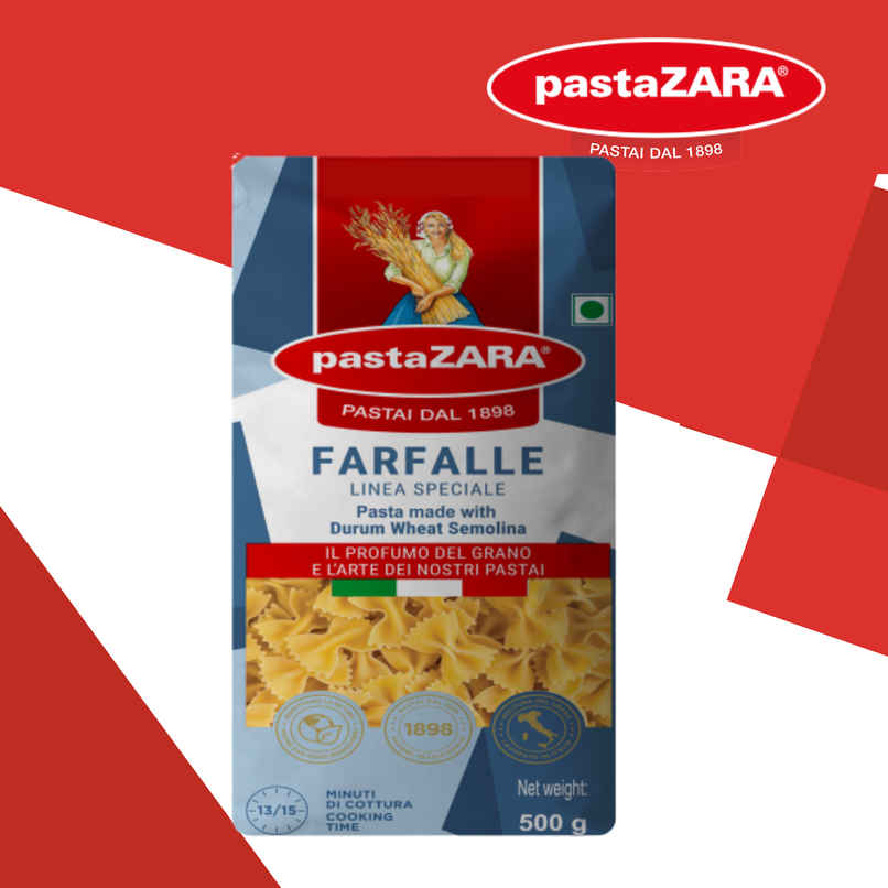 Pasta Zara Authentic Italian Pasta | Farfalle
