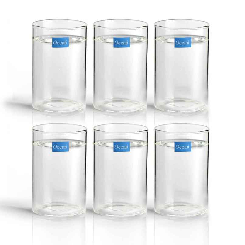 Ocean Lumi Borosilicate Water Glass (300Ml, 6Pcs) Ocean Lumi Borosilicate Water Glass (300Ml, 6Pcs)