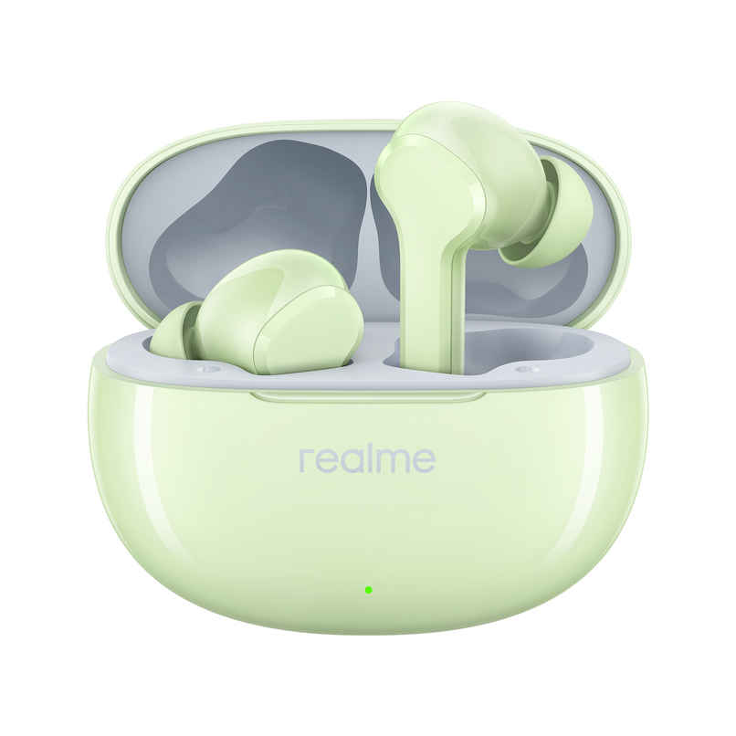 realme T110 TWS Earbuds with Ai Enc for Calls, Upto 38 Hours of Playback and Fast Charging Bluetooth in Ear Headset - Country Green realme T110 TWS Earbuds with Ai Enc for Calls, Upto 38 Hours of Playback and Fast Charging Bluetooth in Ear Headset - Country Green