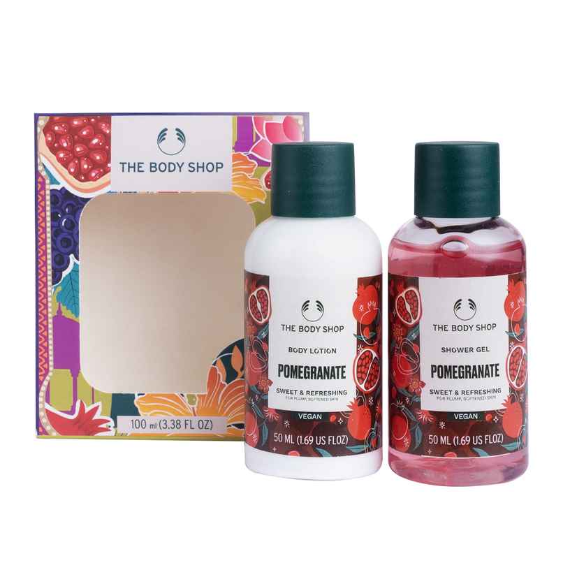 The Body Shop Pomegranate Shower Gel & Body Lotion Gift Set