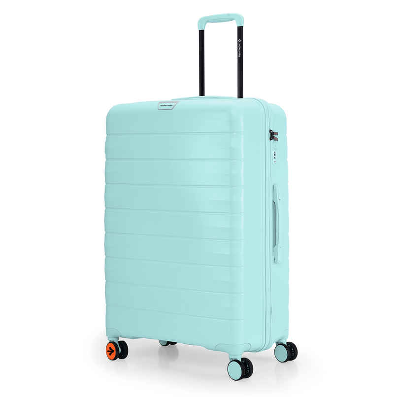 Nasher Miles Vienna Check-In Hard Sided Polypropylene- 28 Inch - 75 cm Trolley Bag- Cool Mint