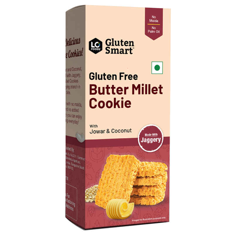 Lo Foods Gluten Free Butter Millet Cookies